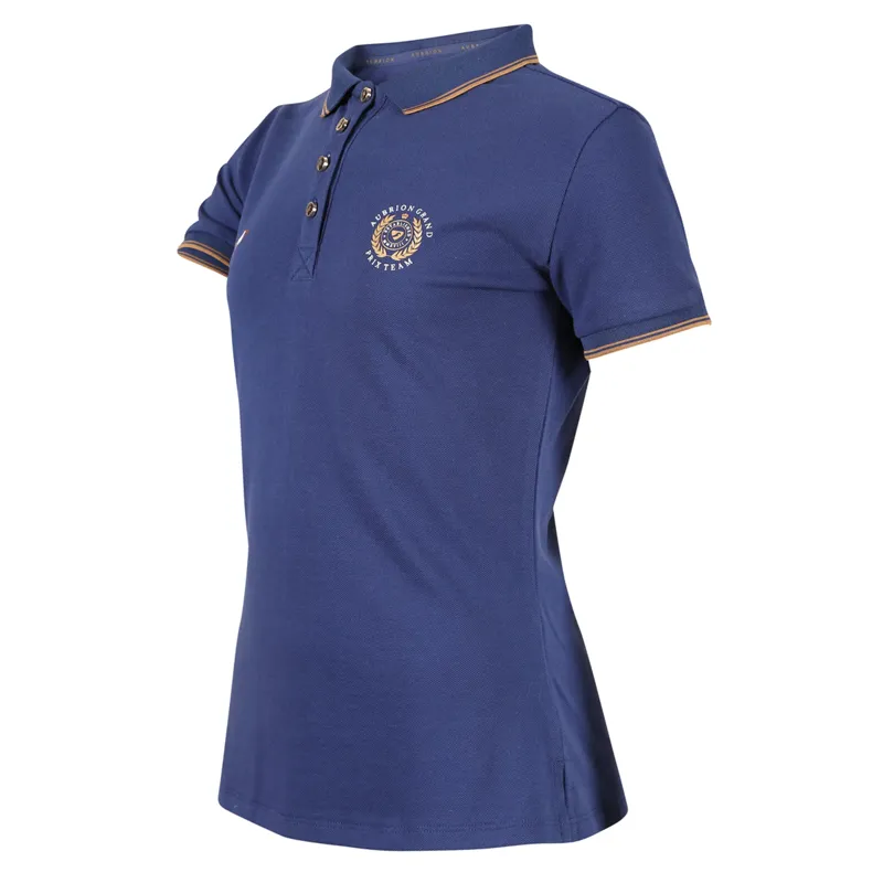 Aubrion Team Polo Shirt in Navy-1